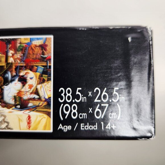 The Cats of Charles Wysocki Maggie the Mess Maker 2000 Piece Puzzle - Picture 5 of 5